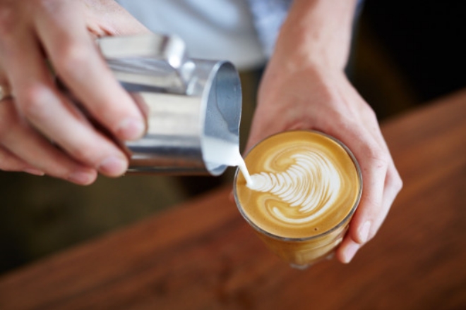 Coffee Art At Peoples Coffee Café