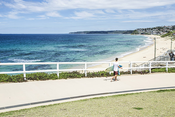 Merewether beach in Newcastle: Tourism Australia