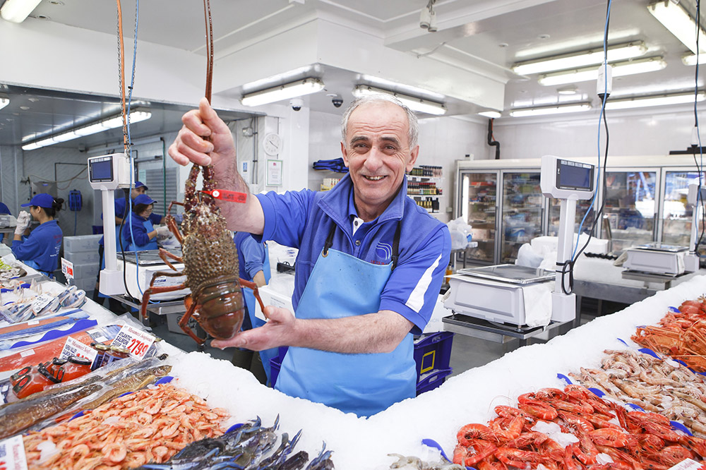 Musimi seafoods at the Sydney Fish Markets, Pyrmont. James Horan Destination NSW