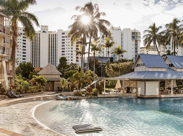 Cairns is a tropical paradise, one of the best honeymoon destinations in Australia, best enjoyed at the Novotel Cairns Oasis Resort