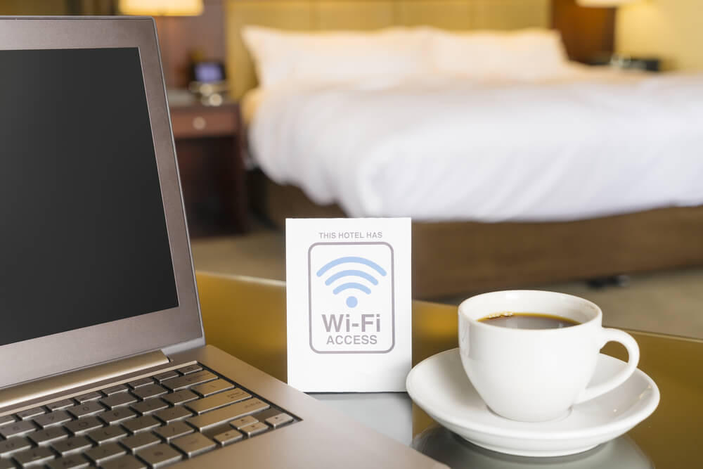 quarto de hotel com wi-fi