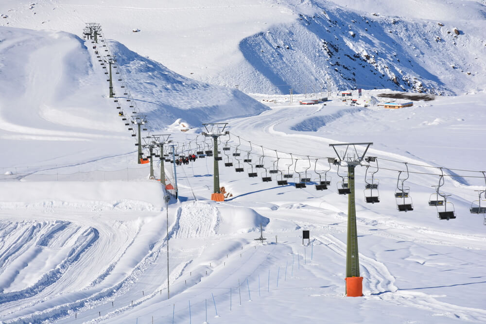 onde esquiar no chile temporada de neve