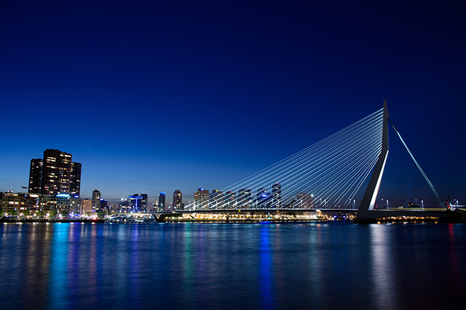 Architecture moderne à Rotterdam
