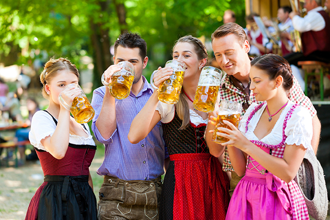 L’Oktoberfest la plus importante a lieu à Munich