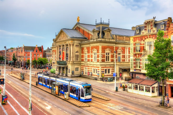 Concertgebouw bevindt zich op het Museumplein