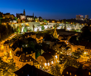 Luxembourg, ville contraste