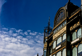 The Art Nouveau building Old England