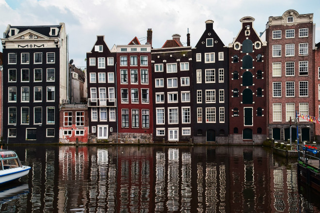 La merveilleuse architecture d'Amsterdam