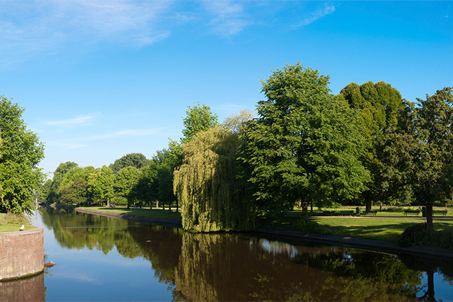 Le westerpark à amsterdam 