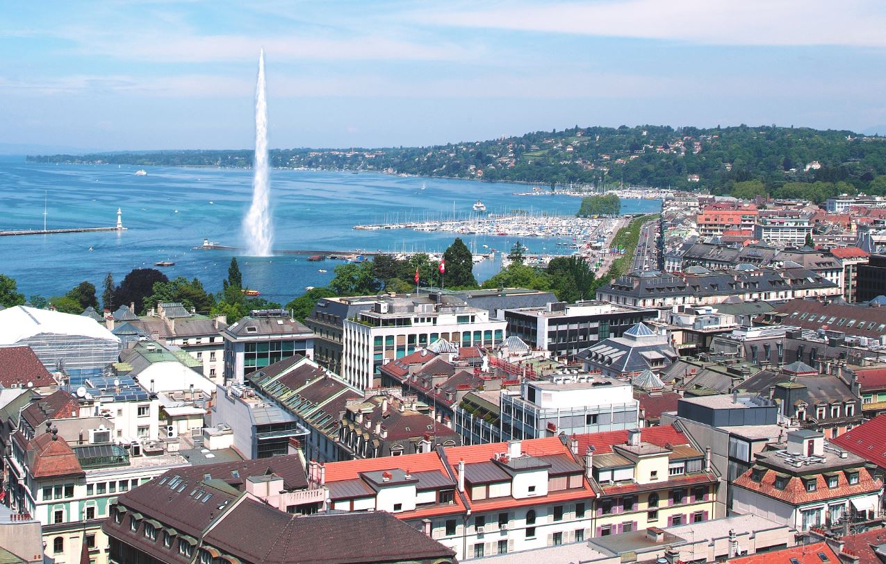 la ville de Genève