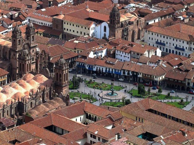 Plaza das Armas Cusco Cultura Inca