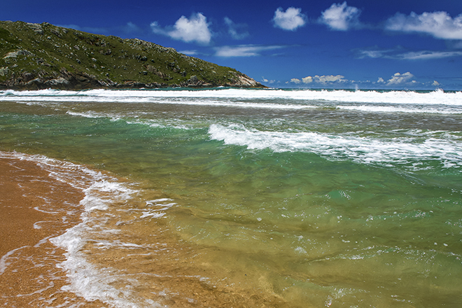 Praias do sul de Florianópolis: Praia da Lagoinha