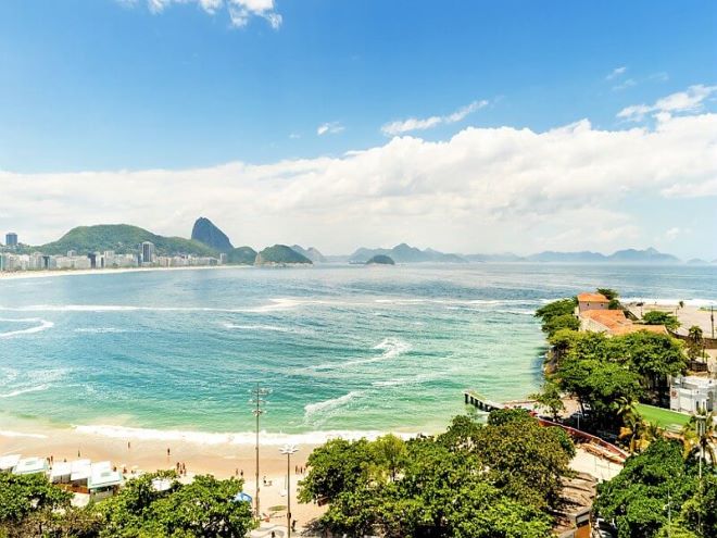rio de janeiro mar de Copacabana