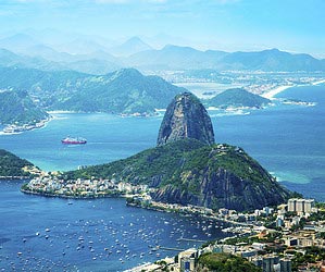 In Rio de Janeiro einen Maracujasaft trinken