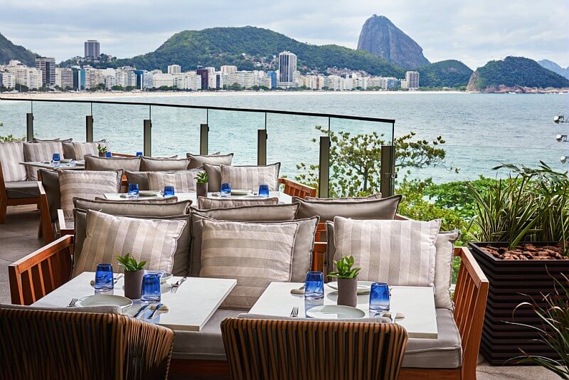 Hotel Fairmont Copacabana vista para a praia
