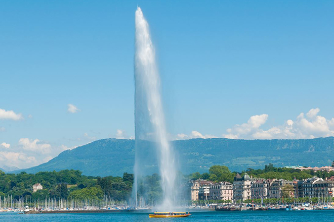 Jet d'eau de Genève