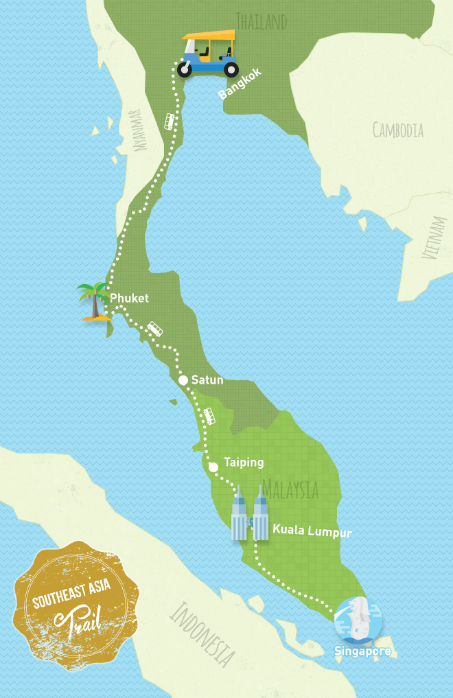 Central Phuket - 1st Time in Southeast Asia and Phuket