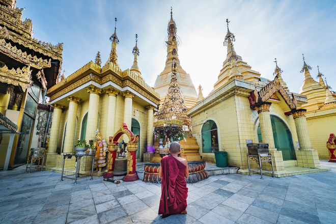 Shrine pagoda yangon