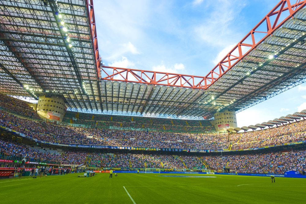 Inside the San Siro Stadium