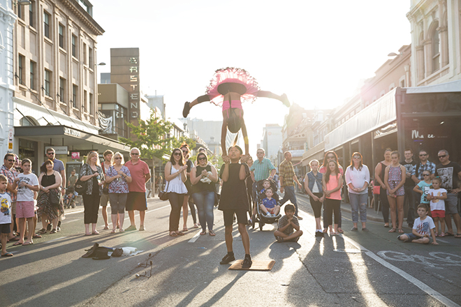 Adelaide Fringe street performers