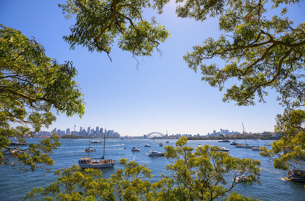 Sydney Harbour, Bradleys Head - Destination NSW