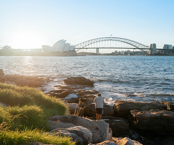 Views of Sydney harbour