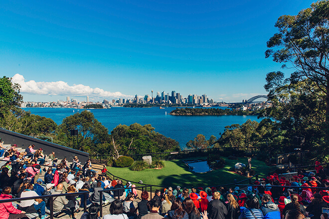 Sydney Harbour views from Taronga Zoo