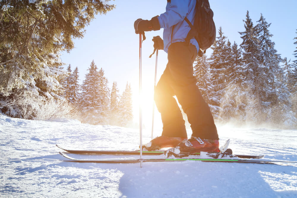 temporada de neve hemisferio sul como aprender esquiar pistas