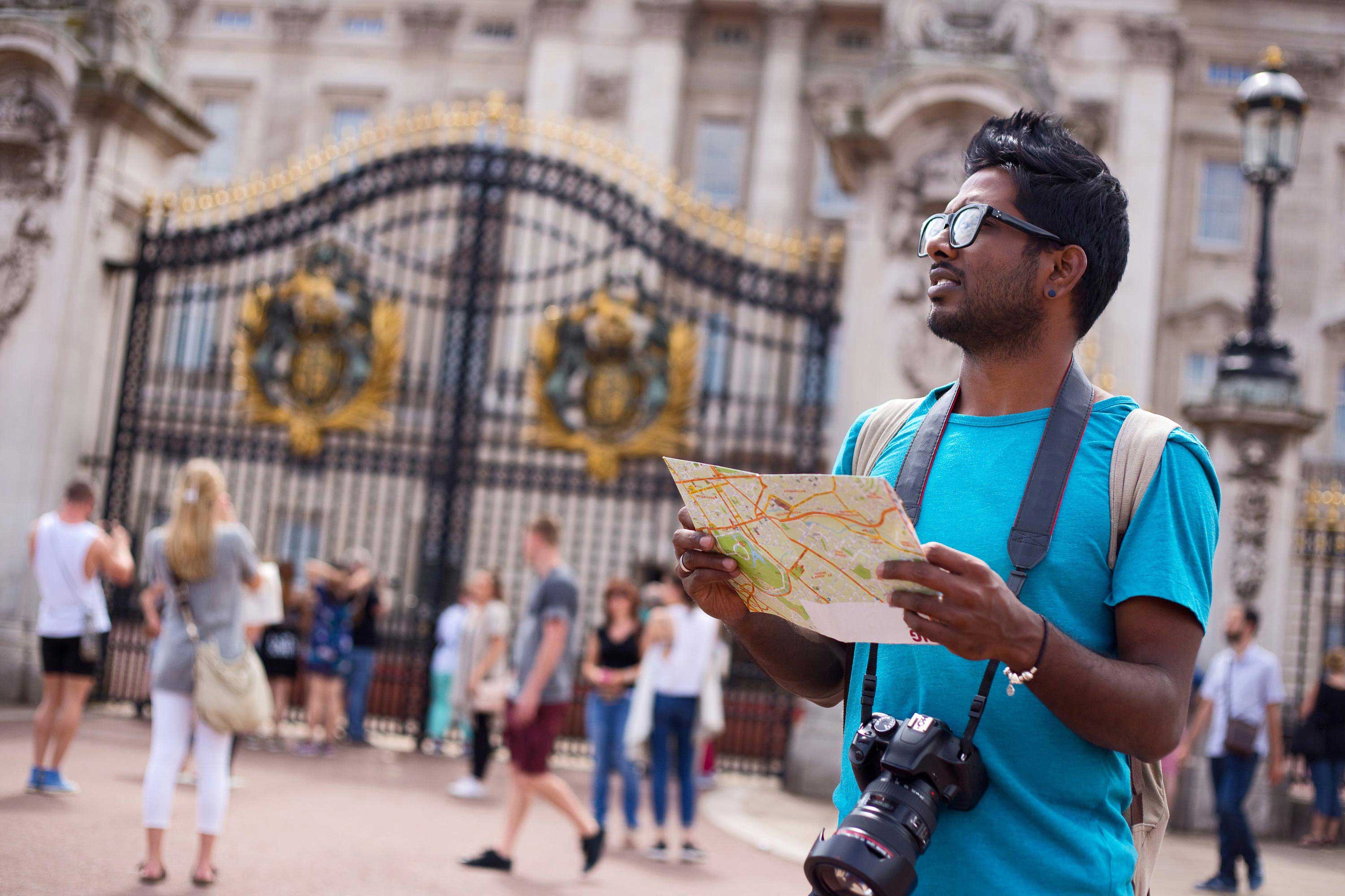 tourist in london