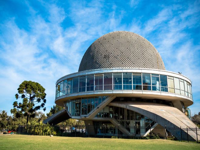 Foto del Planetario Galileo Galilei, en Palermo, Buenos Aires, Argentina.