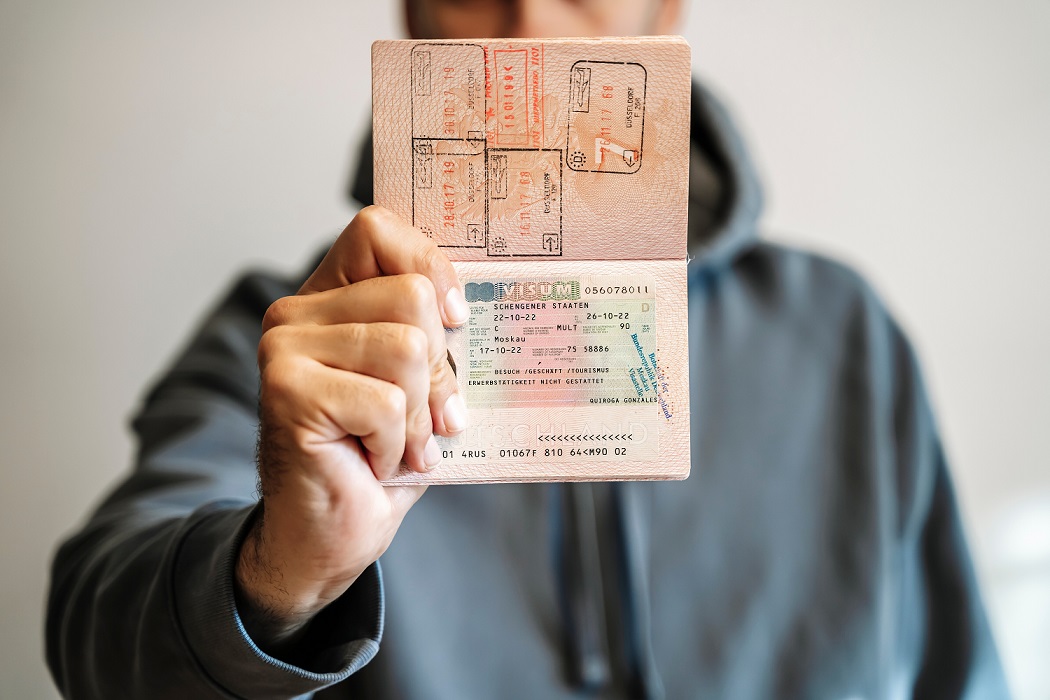 Imagem ilustrativa de visto americano